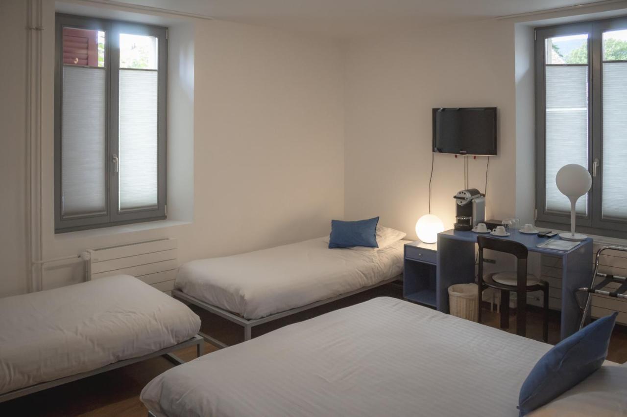 Au Boeuf Rouge Hotell Crassier Exteriör bild